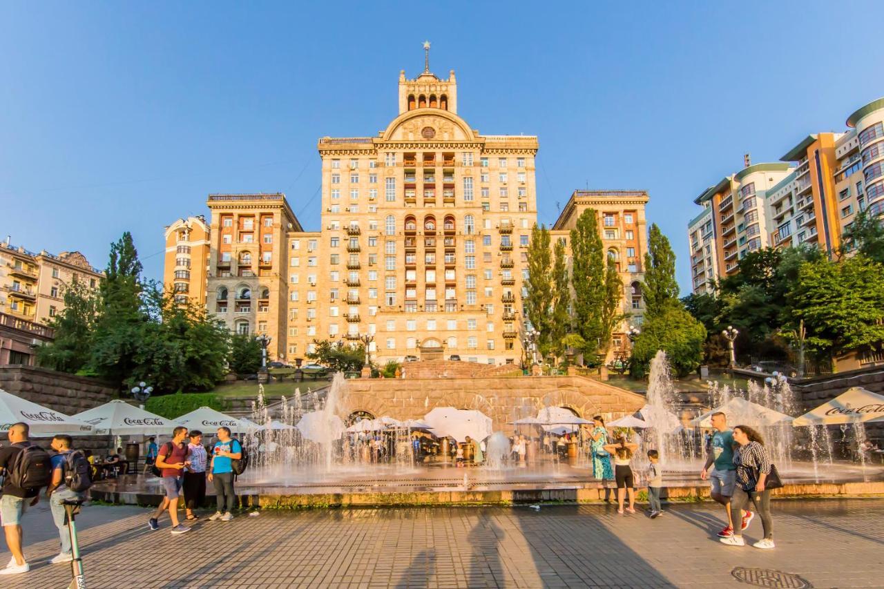 3-Room Apartments On Khreshchatyk. Building With Star Киев Экстерьер фото